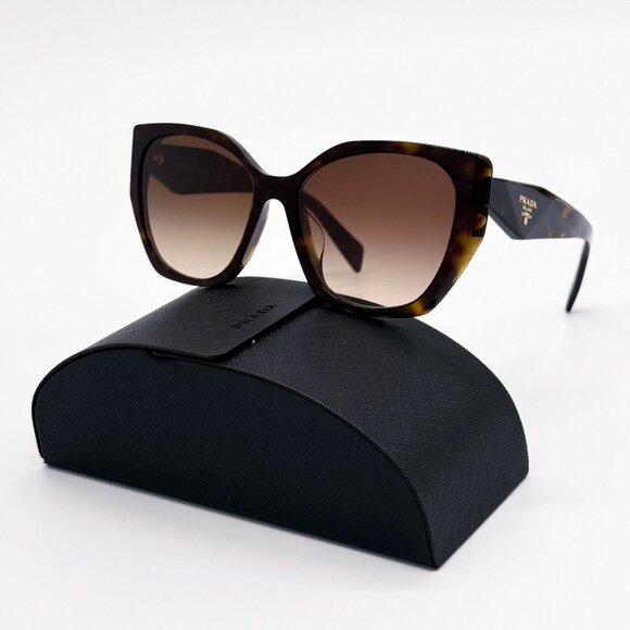 NEW PRADA SUNGLASSES PR19ZSF 2AU6S1, PR 19ZSF 2AU6S1 HAVANA WOMEN EYEWEAR SPR 19 main image 10